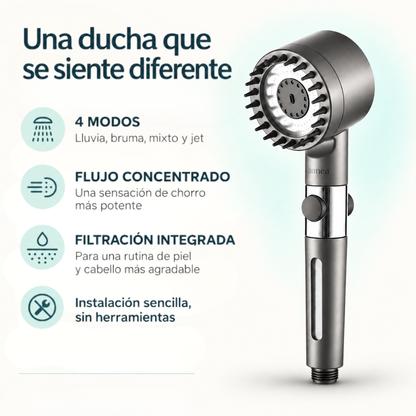 Flujo Puro™: una ducha que se siente diferente